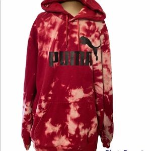 Puma reworked tie dye extra large hoodie